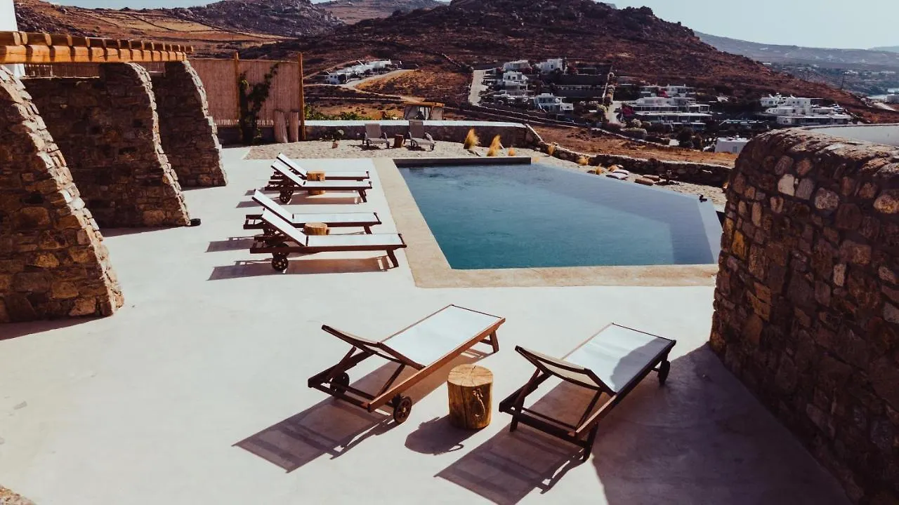 アパートホテル M-Vibes Mykonos Suites カラファティス