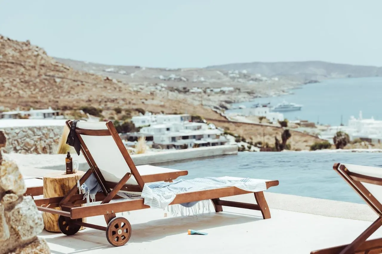 アパートホテル M-Vibes Mykonos Suites カラファティス