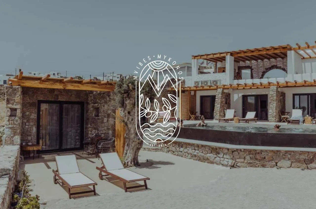 M-Vibes Mykonos Suites location