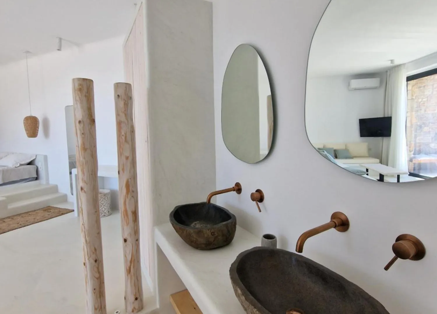 アパートホテル M-Vibes Mykonos Suites カラファティス ギリシャ